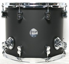 12x14" Floor Tom von Pacific Concept Maple 7-teiliges Shell Kit Satin Black