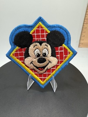 Vintage Mickey Mouse Character Patches Patch Walt Disney Productions