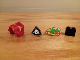 LEGO Castle: Medieval Knights 6105 100% Complete Wolfpack Dragon Minifigures A1