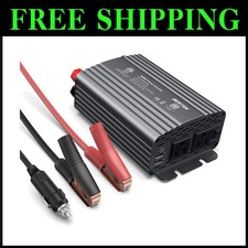 500W Power Inverter Dual USB Car Charger Listed
