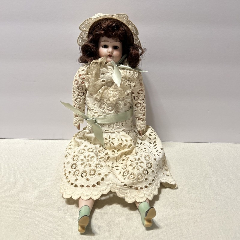 German Alma Doll With Replaced Body And Limbs  13.5 Inches Tall 