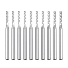 10Pcs 1.8mm Carbide End Mill Engraving Milling Cutter CNC Router Bits for PCB...