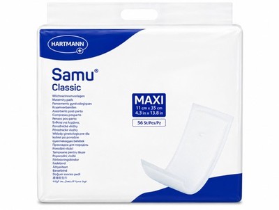SAMU Wöchnerinnen Vorlagen Classic maxi 11x35 cm 56St PZN 02842192
