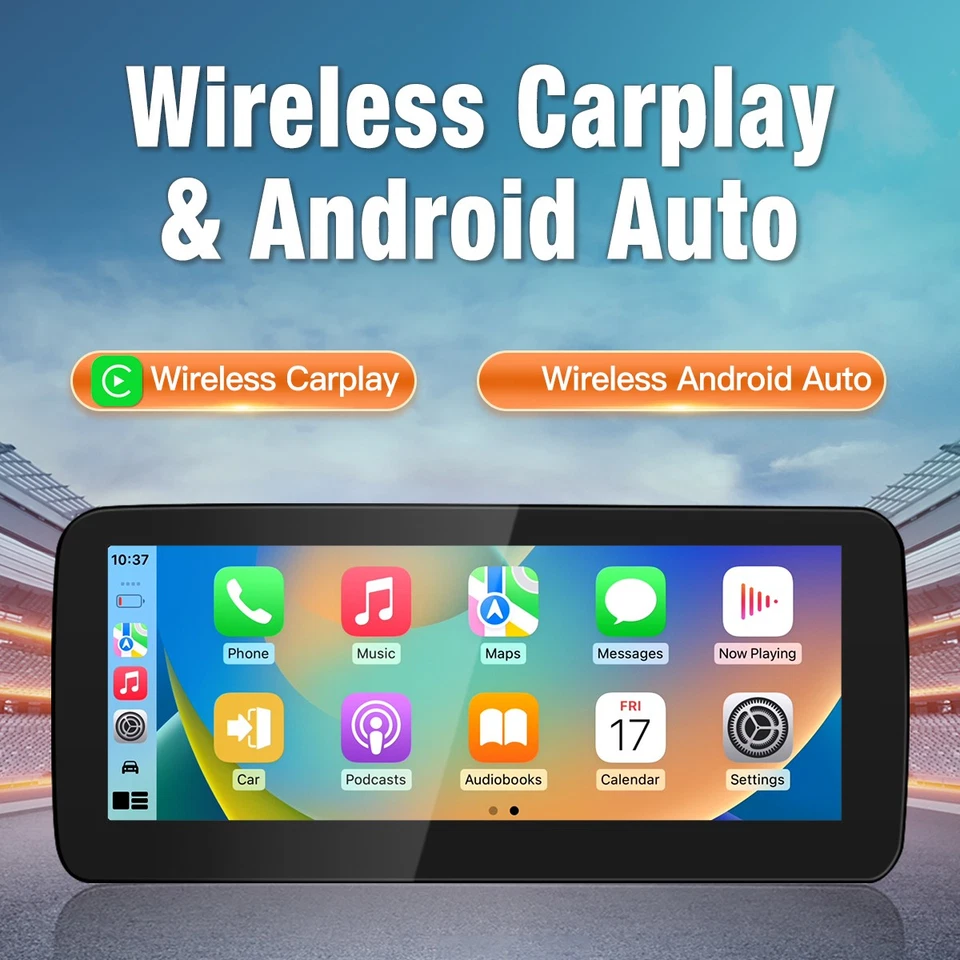 12.3" Radio screen Wireless Carplay Unit for Mercedes C-class W205 2015-2018 - Image 4 of 4