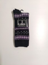 b.ella - Woman's socks -multi color- Cashmere blend - Made in USA **O28**