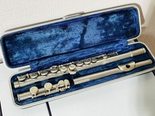 Muramatsu Flute Model 111 Solid Nickel Silver Vintage 1960s Japan w/ Case