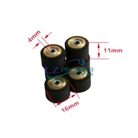 10pcs 4x11x16mm Vinyl Cutting Plotter Pinch Roller Roland Graphtec CE5000 Mimaki