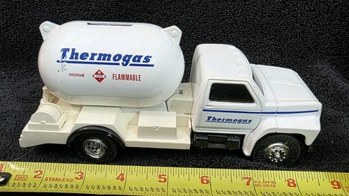 Ertl Ford Propane Truck Bank Thermogas ~7" Scale Diecast 1994 - Picture 2 of 3