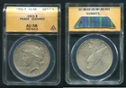 1921-P $1 - ANACS AU-58 Peace Dollar - Graded & Authenticated - FREE Ship