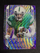 2021 Leaf Metal Draft - Portrait Autographs Rico Bussey Jr. #PA-RBJ Purple Wave