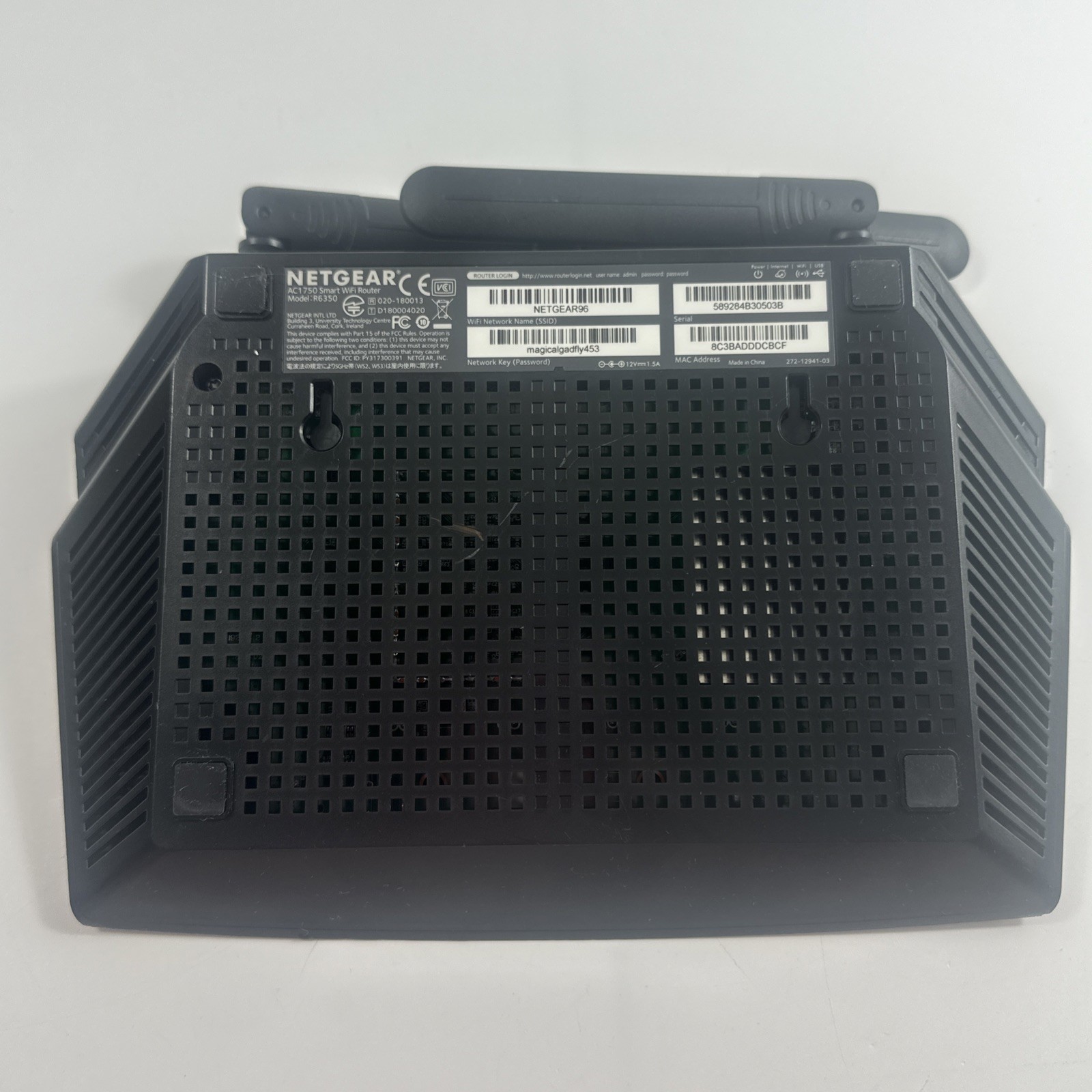 NETGEAR AC1750 Smart WiFi Router WiFi 5 Dual Band Gigabit (R6350)