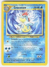 CROCONAW 31/111 UNCOMMON NEO GENESIS POKEMON UNLIMITED MP on eBay