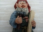 VTG June McKenna Elf Joey Wood Hammer  1988-1992 Figurine 4.75" Ornament — photo 9