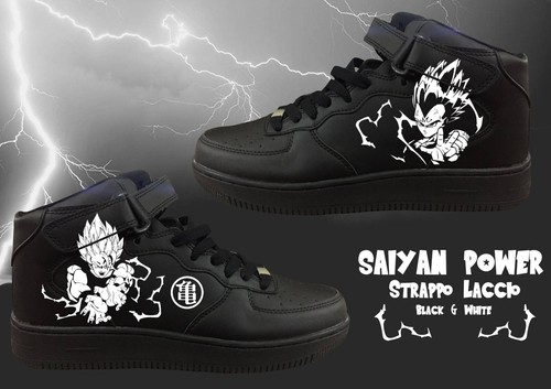 Scarpe bambino/adulto strappo e lacci nere Dragon Ball Z (3 modelli) | eBay