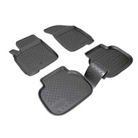 3D Gummi Fussmatten Passend FüR Dodge Journey | 2008 - 2020 | Passgenau + Rand