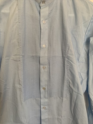 Galaxy Boy's Size 18 Long Sleeve Shirt Lt-Blue - Picture 2 of 7