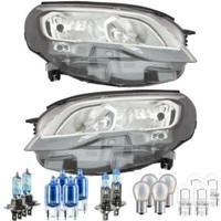 Halogen Scheinwerfer Set H1 FüR Peugeot Expert Kasten Traveller Inkl. Lampen
