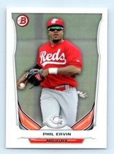 2014 Bowman Draft Picks & Prospects Top Phil Ervin Cincinnati Reds #TP-24