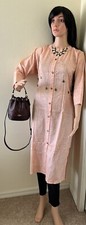 PINK KURTI COTTON INDIAN/PAKISTANI WEAR In Size 44
