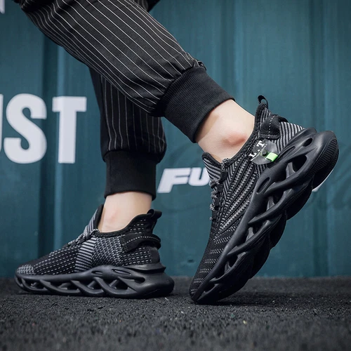 Herren Slipper Laufschuhe Atmungsaktiv Leicht Mode Rutschfest Turnschuhe - Bild 10 von 27