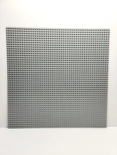 LEGO Gray Base Plate 15"x15" Flat 48x48 Studs 4186