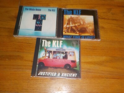 The KLF CD Lot What Time is Love? / Justified & Ancient / The White Room