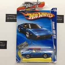 Hot Wheels FERRARI 308 GTS 2010 All Stars Keys to Speed blue/tan int 5SP