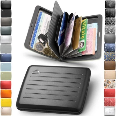 ÖGON Aluminium Brieftasche V2L Portemonnaie Geldbeutel Geldbörse RFID Etui Börse - Bild 1 von 4