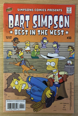 Simpsons Comics Presents Bart Simpson Best In The West 23