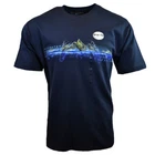 Men's Tee T Shirt-Newport Blue -FISHING IN FRESH WATER CHALENG-100% COTTON -NWT
