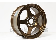 Rota Slipstream Wheels 15x6.5 40 4x100 Sport Bronze For Civic Integra Del Sol