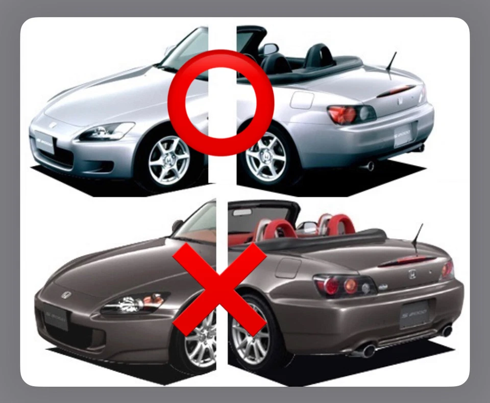 JDM Honda S2000 AP1 Early 99-05 Full LED luz trasera diseño original OEM F20C v1 - Imagen 2 de 4