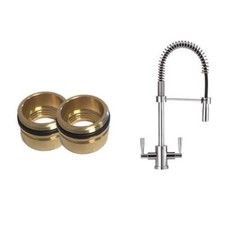 Franke Olympus Spring Tap Replacement SP3868, 3868R, 133.0312.538 Brass Bushes
