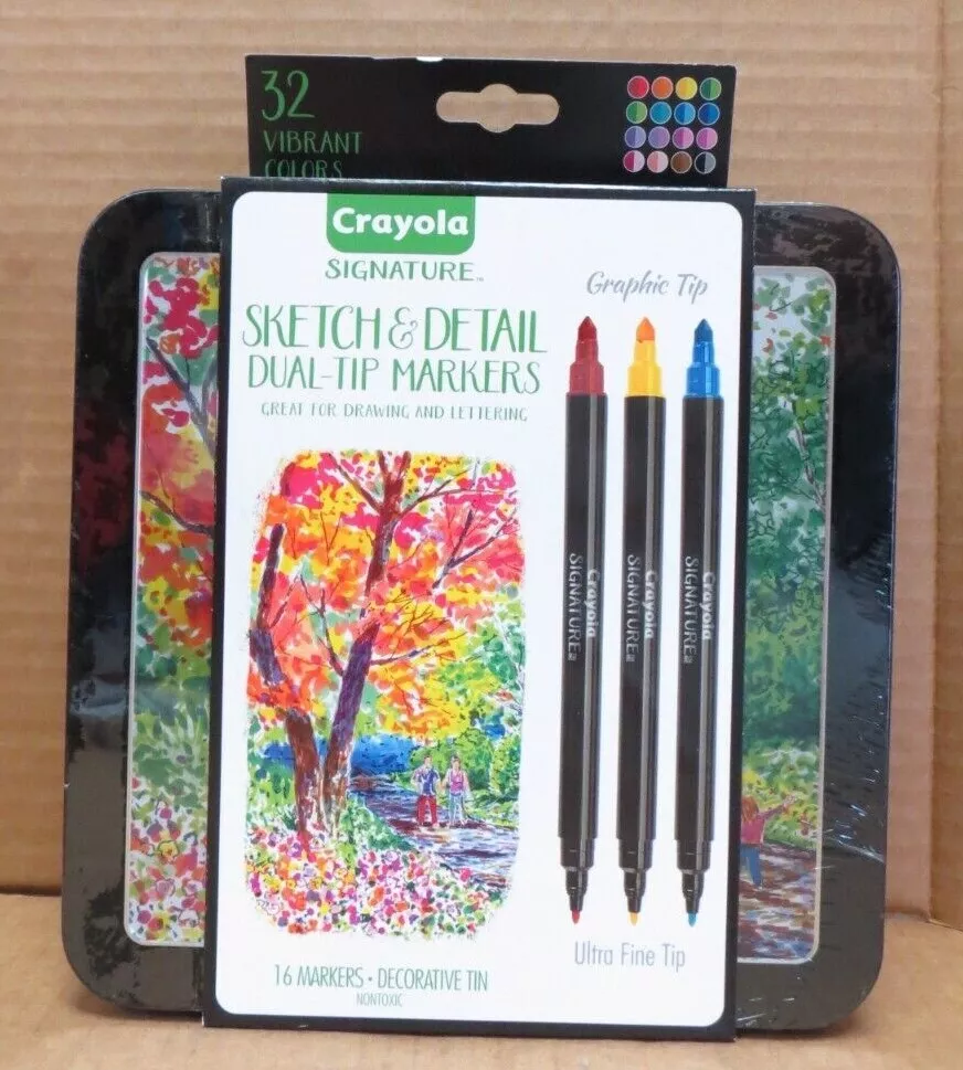 Graphic & Ultra Fine Dual Tip Markers, Crayola.com