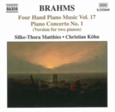 MATTHIES/KOHN: BRAHMS/FOUR HAND PIANO MUSIC - VOL. 17 - CD *BRAND NEW*