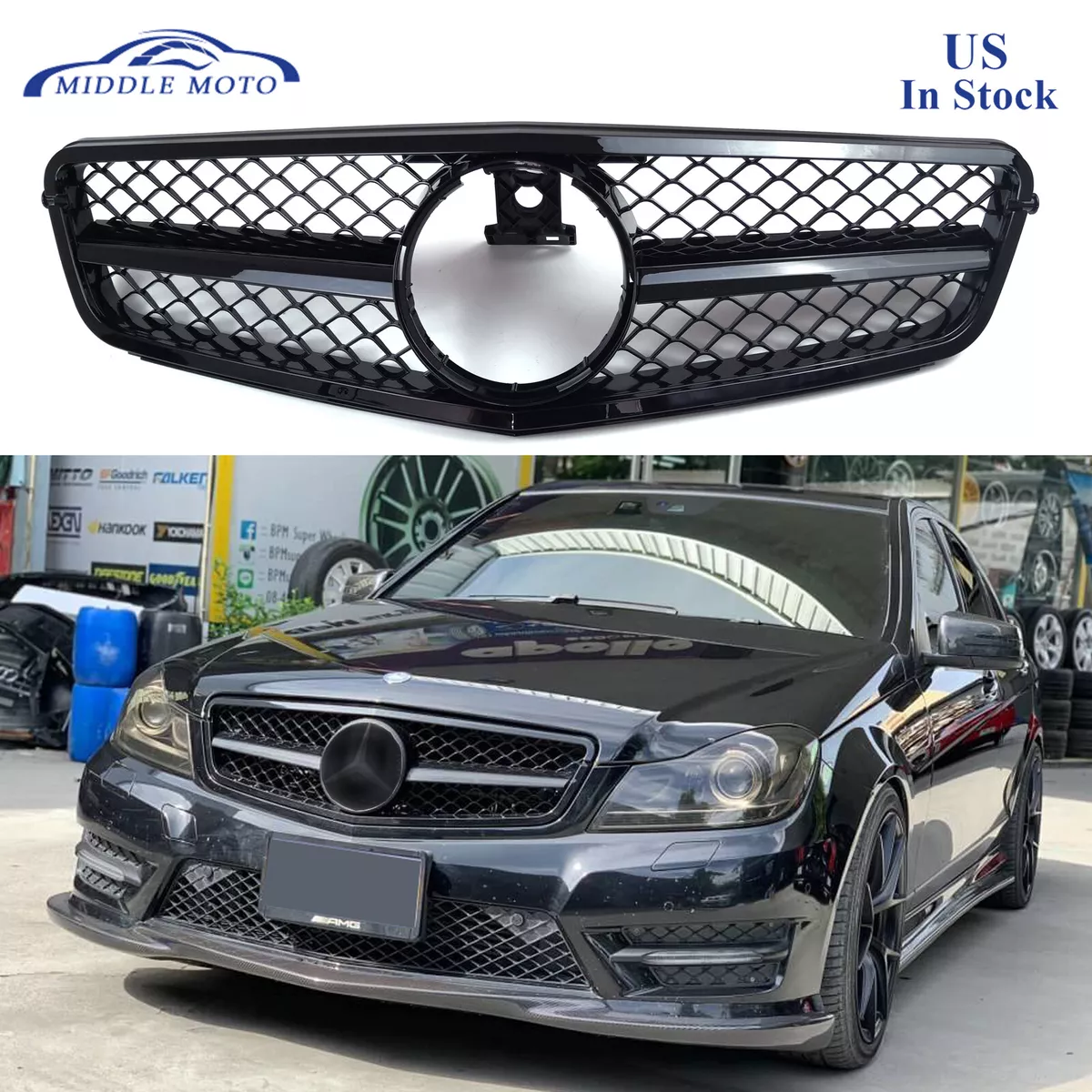 W204 grille cheap