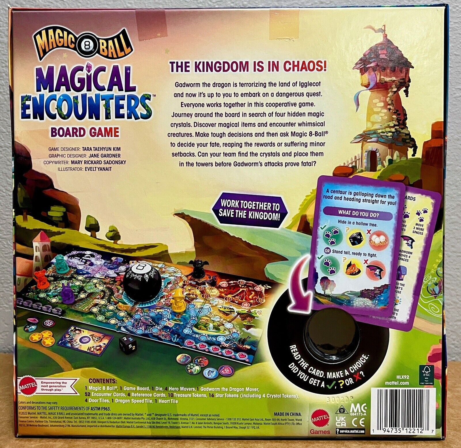 Magic 8 Ball blister card - Board Game Barrister