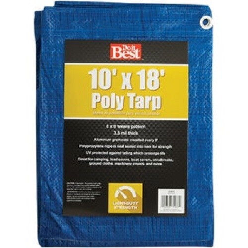 (1er-Packung) Do it Best blau gewebt 10 Fuß x 18 Fuß Allzweckplane Modell: 767875 - Bild 1 von 1
