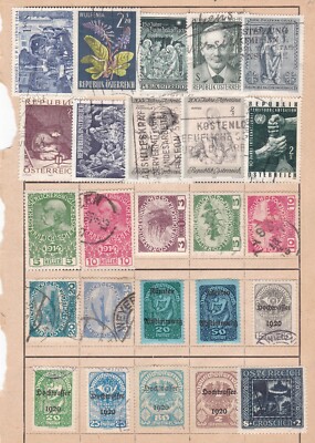 AUSTRIA ^^^1914...x25  better  hinged  & used  on page@ sc497ostt799
