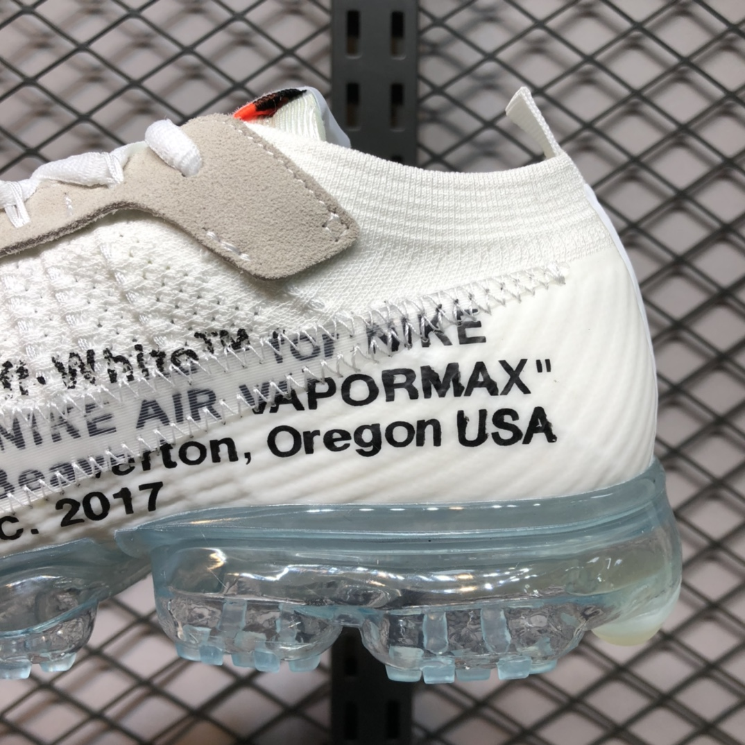 OFF WHITE X NIKE scarpe uomo nike air vapormax x off white parte 2"AA3831 001" bianche
