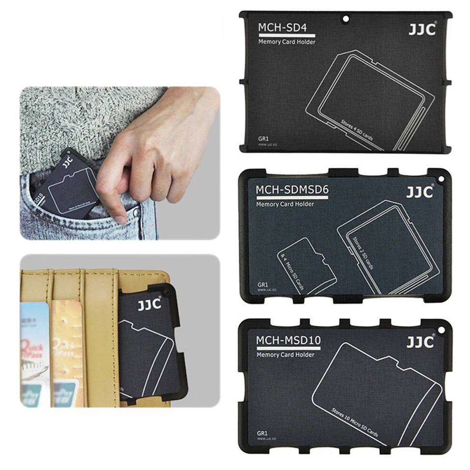 Thin Micro SD Card Holder Memory Card Case for SD Micro SD TF Cards Hard Shell - Image 2 of 4