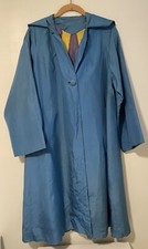 Vintage Lawrence Of London Mid Century Mod 100% Silk Swing Coat-lined -size 8