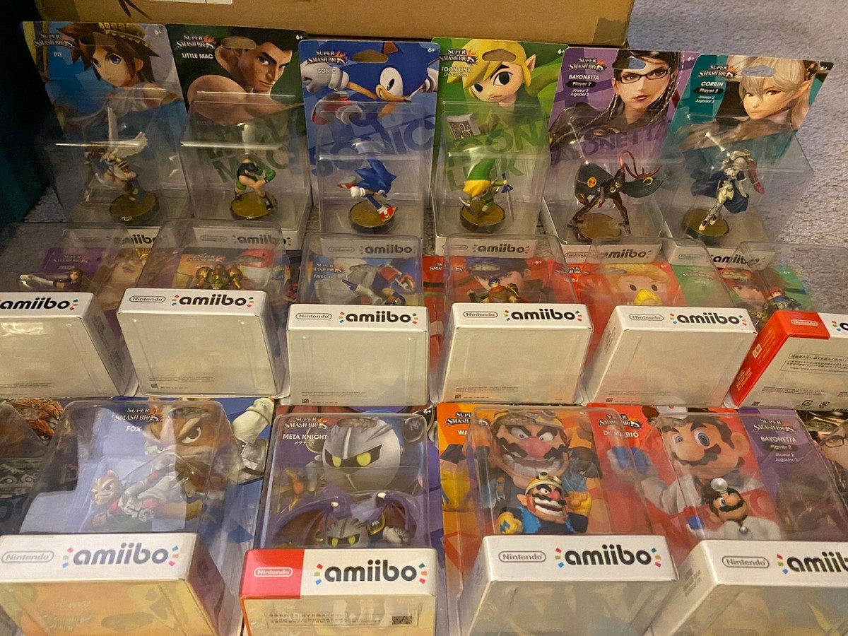 Amiibo ~ Super Smash Bros figures B ~ NEW in Package - You
