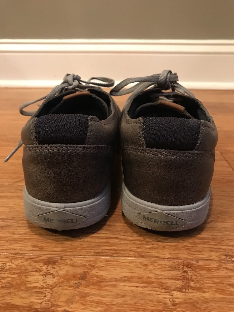 Merrell Mens Barkley Oxford Castle Rock 