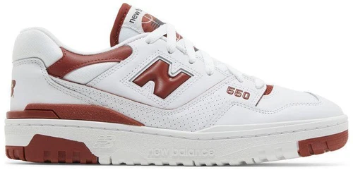 New Balance 550 White Brick Red W