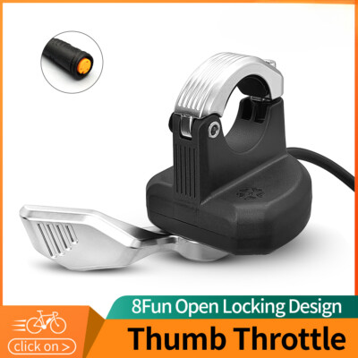 E-bike Thumb Throttle QR Accelerator with Waterproof 3PIN Female Connector