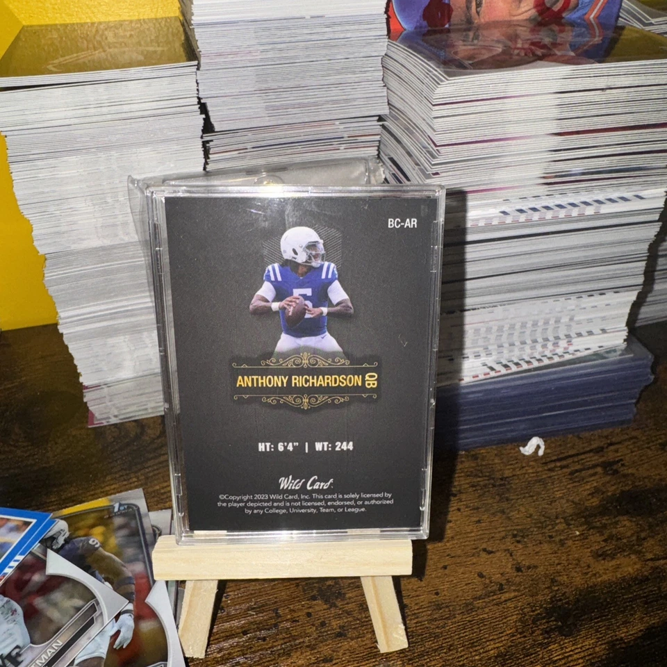 anthony richardson rookie card Wild Card Matte 59/100 - Image 2 of 2