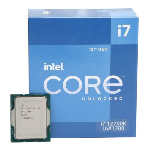 Intel Core i7-12700K 12ta generación Alder Lake 12 núcleos 3,6 GHz LGA 1700 BX8071512700K - Imagen 1 de 4