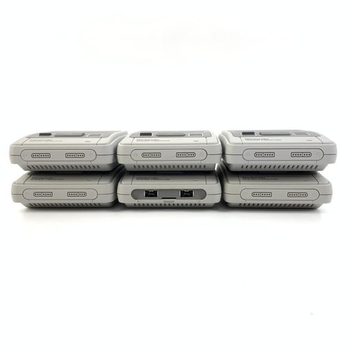Nintendo Classic Mini Super Famicom Lot of 6 CLV-301 Tested As Is Japan 2244 UT - Picture 3 of 9