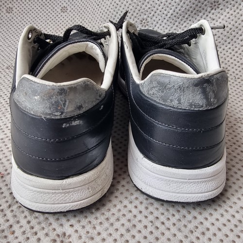 Gucci Reflex Mens Black Leather Trainer Sneakers UK 6 G - Picture 8 of 24